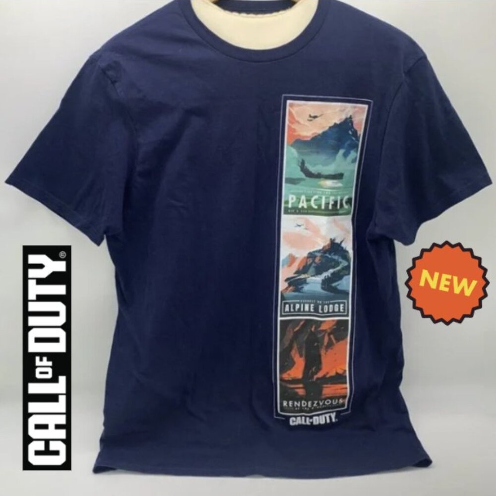 Call of Duty Blue Short Sleeve t shirt
